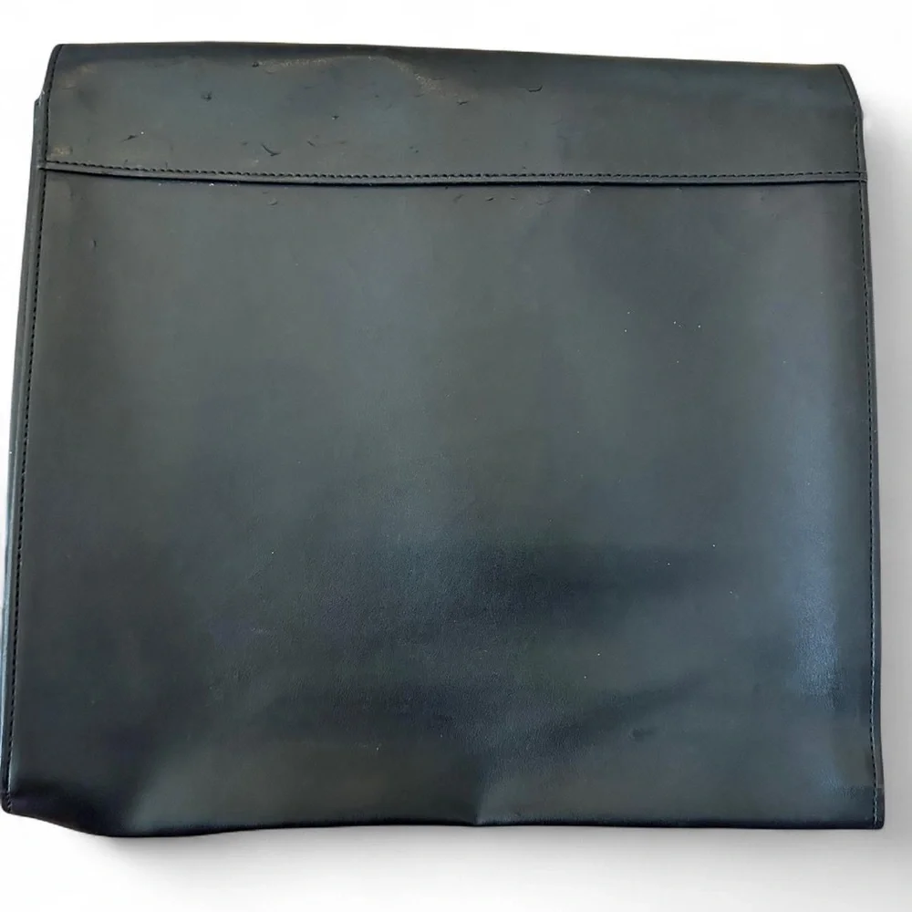 Black Leather Men's Bag